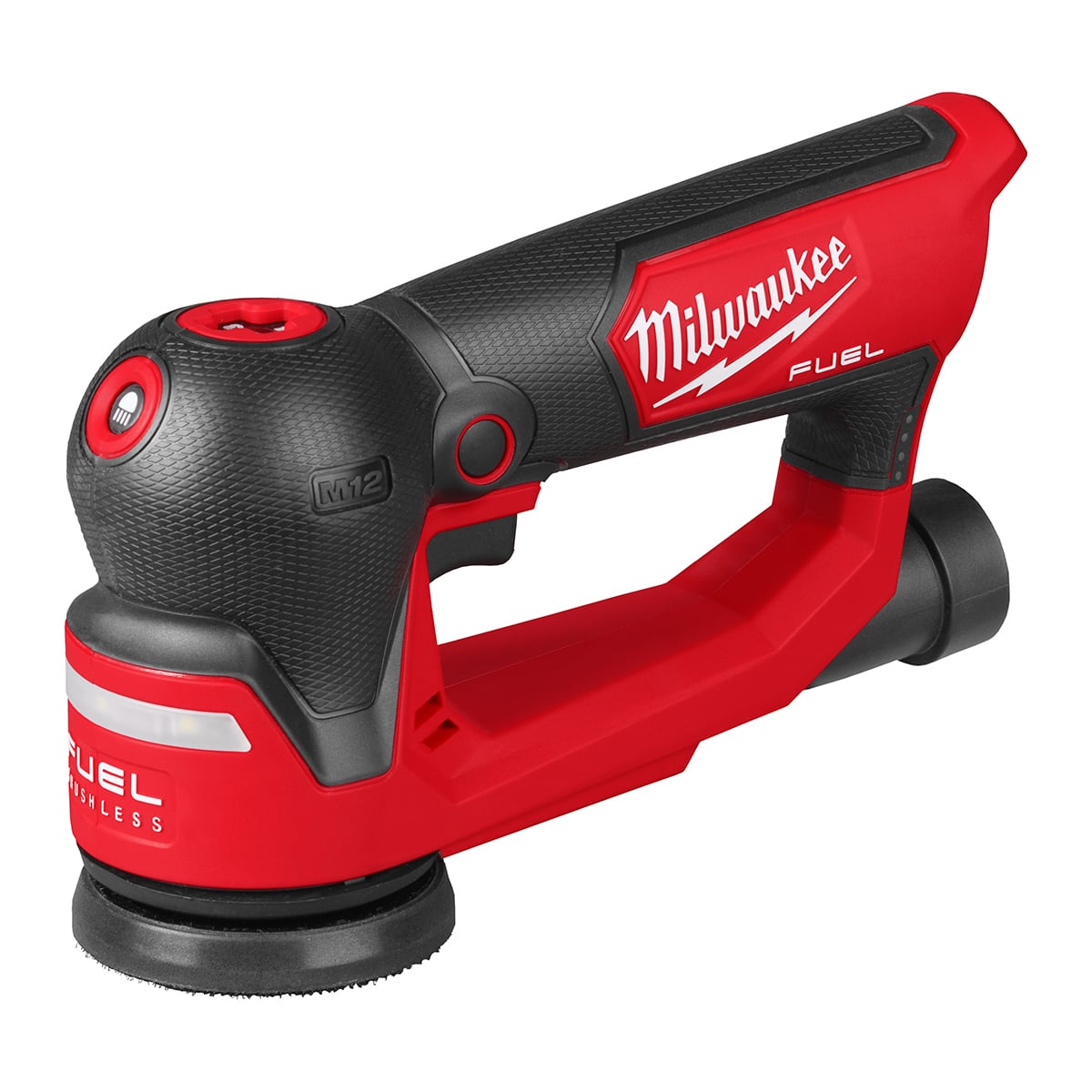 Milwaukee M12 M12FSDR75-0 FUEL 75mm Random Orbit Sander with Free Bag